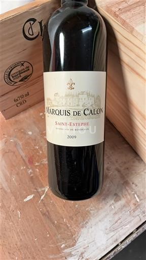 Bordeaux Saint-Estèphe Marquis de Calon 2009