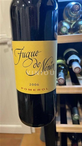 Bordeaux Pomerol Château Nénin Fugue de Nénin 2006