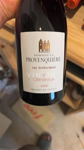 Languedoc-Roussillon Pays d'Oc Domaine La Provenquière Le Généreux 2020