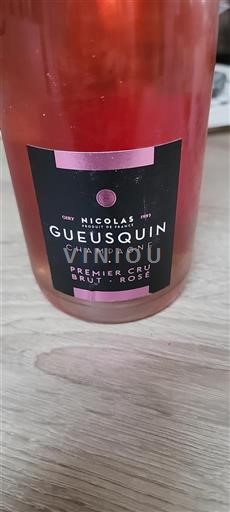 Šampanja Šampanjec Premier Cru Nicolas Gueusquin Neleten.