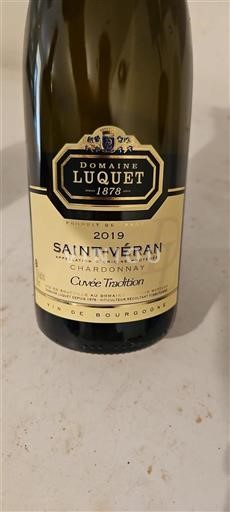 Bourgondië Saint-Véran Domaine Luquet Tradition 2019