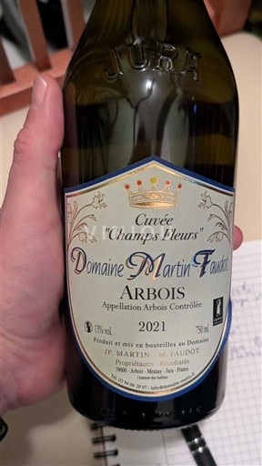 Jura Arbois Domaine Martin Faudot Champs Fleurs 2021
