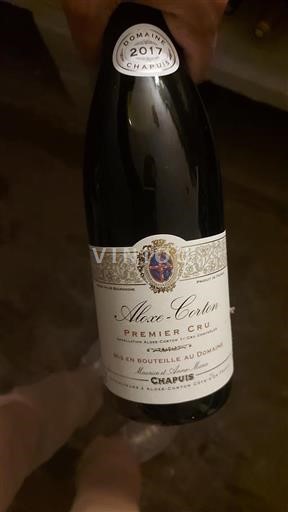 Burgundi Aloxe-Corton Premier Cru Domaine Chapuis 2017