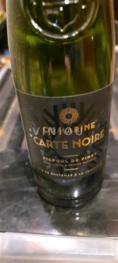 Languedoc Picpoul-de-pinet Ormarine Carte Noire Icke årgångsbetecknad