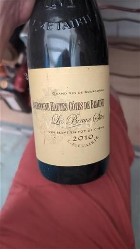 Burgundsko Nespecifikováno L. Métaire Les Beaux Sites 2010