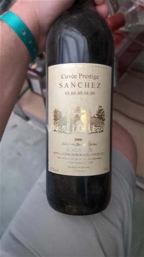 Bordeaux Sanchez Prestige 2000