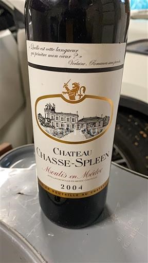 Bordeaux Moulis-en-Médoc Cru Bourgeois Château Chasse-Spleen 2004
