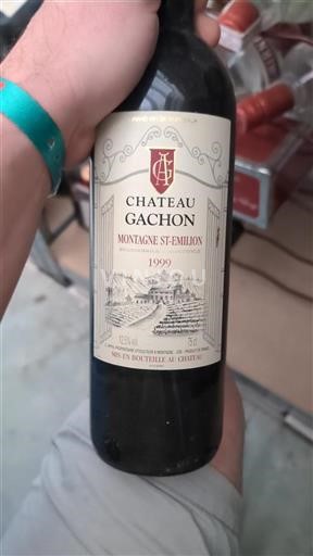 Bordeaux Montagne-Saint-Émilion Château Gachon 1999