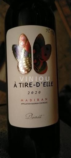 Sud-Ovest Madiran Plaimont À Tire-d'elle 2020