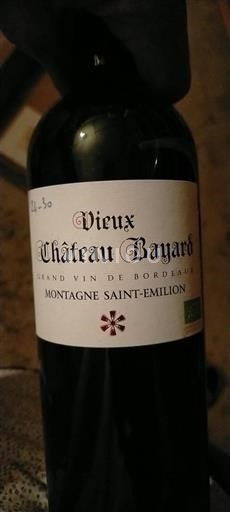 Bordeaux Montagne-Saint-Émilion Château Vieux Bayard 2023