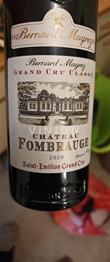Burdeos Saint-Émilion Gran Cru Grand Cru Classé Château Fombrauge 2020