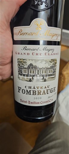 Bordéus Saint-Émilion Grand Cru Grand Cru Classé Château Fombrauge 2020