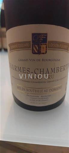 Burgundy Charmes-Chambertin Grand Cru Domaine Coquard Loison-Fleurot 2011