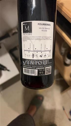Languedoc Ospecificerad Les Caves Molière Fourberies Icke årgångsbetecknad
