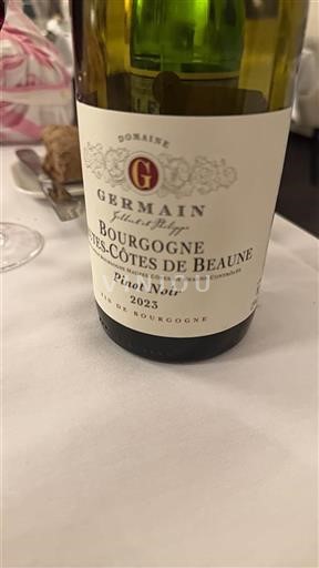 Bourgogne Hautes Côtes de Beaune Domaine Germain 2023