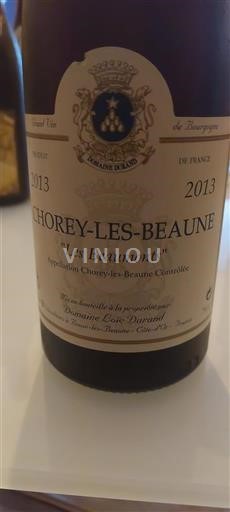 Burgundi Chorey-lès-Beaune Domaine Loïc Durand Les Beaumonts 2013