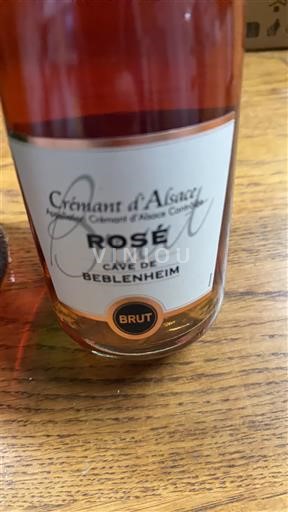 Alsace Alsace-kuohuviini Cave de Beblenheim Ei vuosikertaa