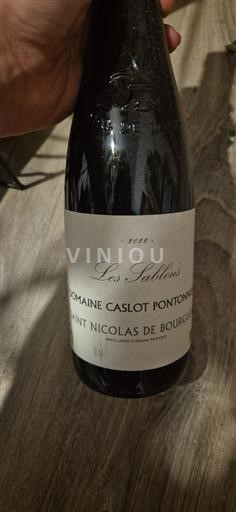 Loiredalen Saint-Nicolas-De-Bourgueil Domaine Caslot Pontonnier Les Sablons 2022