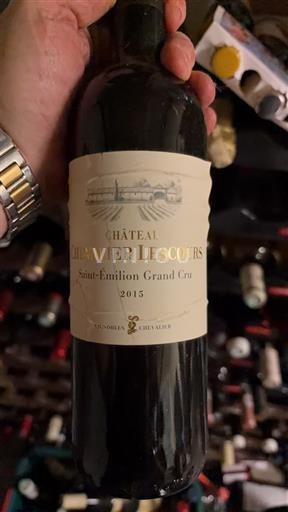Bordeaux Saint-Émilion Grand Cru Grand Cru Château Chevalier Lescours 2015