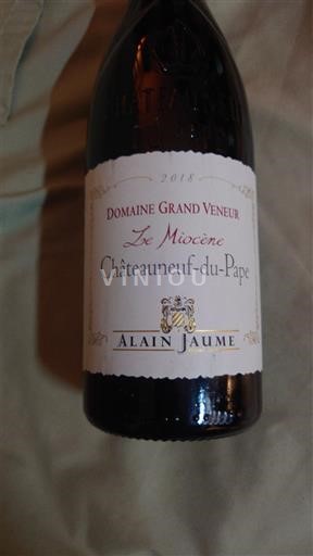 Údolí Rhôny Châteauneuf-du-Pape Domaine Grand Veneur Le Miocène 2018