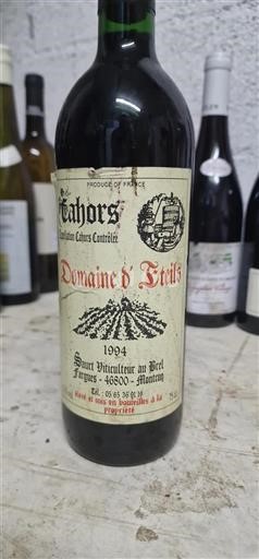 Sydväst Cahors Domaine Eteilles 1994