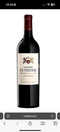 Bordeaux Pessac-Léognan Grand Cru Château Fieuzal 2023