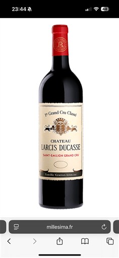 Burdeos Saint-Émilion Gran Cru Grand Cru Château Larcis Ducasse 2023