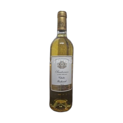 Bordeaux Sauternes Château Rayne Vigneau Célestin Boukanimb 2012