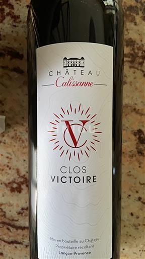 Provence Kodrat e Aix-en-Provansës Château Calissanne Clos victoire 2022