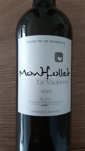 Bordeaux Blaye-Côtes-de-Bordeaux Montfollet Le Valentin 2023