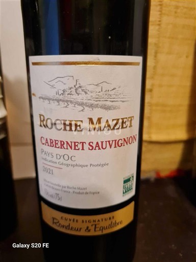 Languedoc ja Roussillon Pays d'Oc Roche Mazet Rondeur & Équilibre 2021