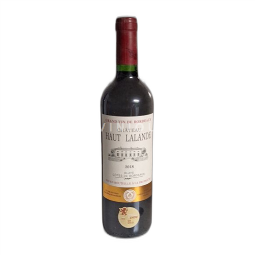 Bordeaux Blaye-Côtes-de-Bordeaux Château Haut Lalande 2018