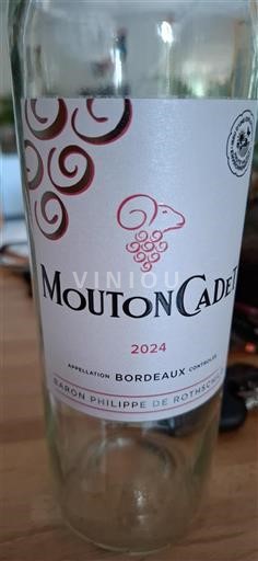 Bordeaux Baron Philippe de Rothschild Mouton Cadet 2024