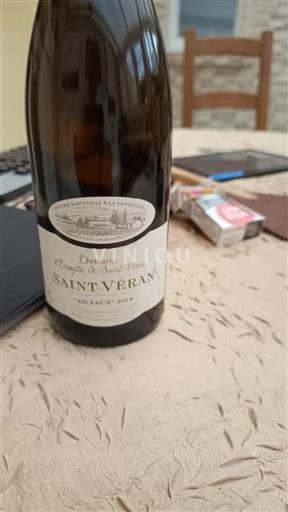 Borgoña Saint-Véran Domaine L'Enquête de Saint-Véran En Faux 2014