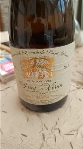 Borgoña Saint-Véran Domaine L'Ermite de Saint-Véran Julién Vieilles 2012