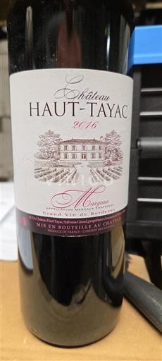 Bordeaux Margaux Château Haut-Tayac 2016