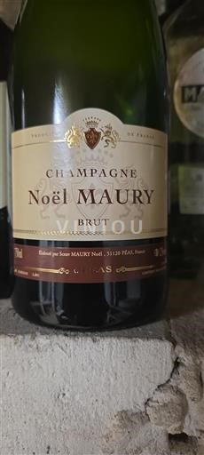 Champaña Champán Noël Maury Sin añada