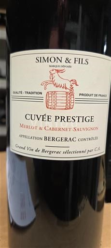 Zuidwest-Frankrijk Bergerac Simon & Fils Prestige 2019