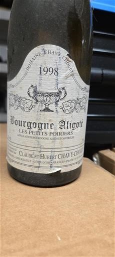 Burgundi Bourgogne Aligoté Domaine Chavy-Chouet Les Petits Poiriers 1998
