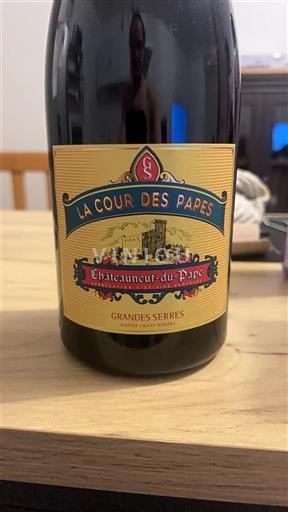 Rhône Valley Châteauneuf-du-Pape Grandes Serres La Cour des Papes 2019