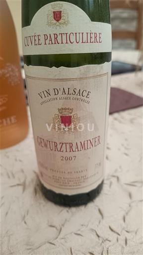 Alsace Grand Cru Cuvée Particulière 2007