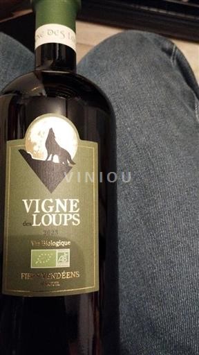 Vin Blanc demi-sec Vigne des Loups 2023 France Vallée de la Loire Fiefs Vendéens AOC bio