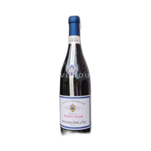 Vin Rouge sec Grand Conseiller Réserve Pinot Noir Bouchard Aîné & Fils 2023 France Bourgogne AOC