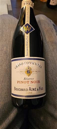 Burgundy Bouchard Aîné & Fils Grand Conseiller Réserve Pinot Noir 2023