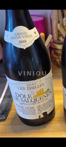 Valais Ospecificerad Les Dailies Dôle de Salquenen 2010