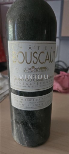 Bordeaux Pessac-Léognan Grand Cru Château Bouscaut 2001