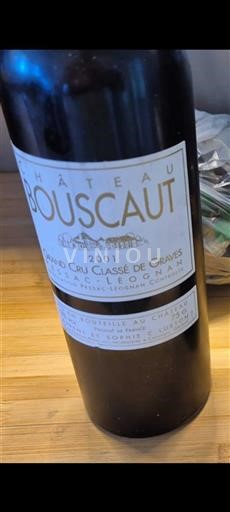 Burdeos Pessac-Léognan Grand Cru Château Bouscaut 2001