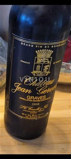 Bordeaux Graves Château Jean Gevray 2008