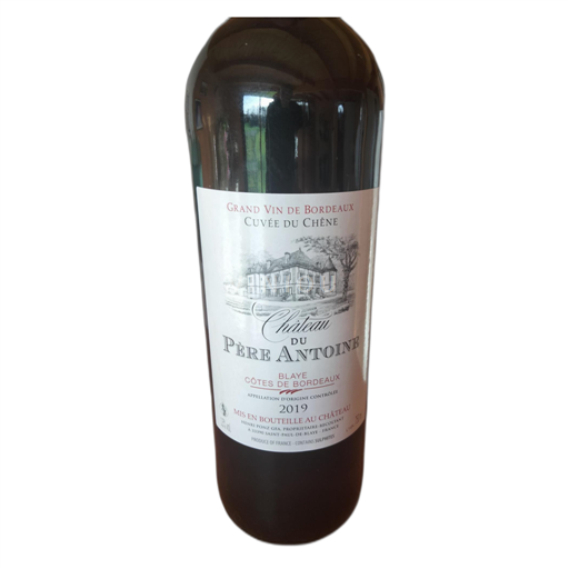 Bordeaux Blaye-côtes-de-bordeaux Château du Père Antoine du Chêne 2019