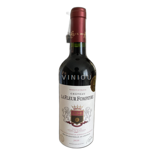 Burdeos Côtes-de-Bordeaux Château La Fleur Fompeyre 2020